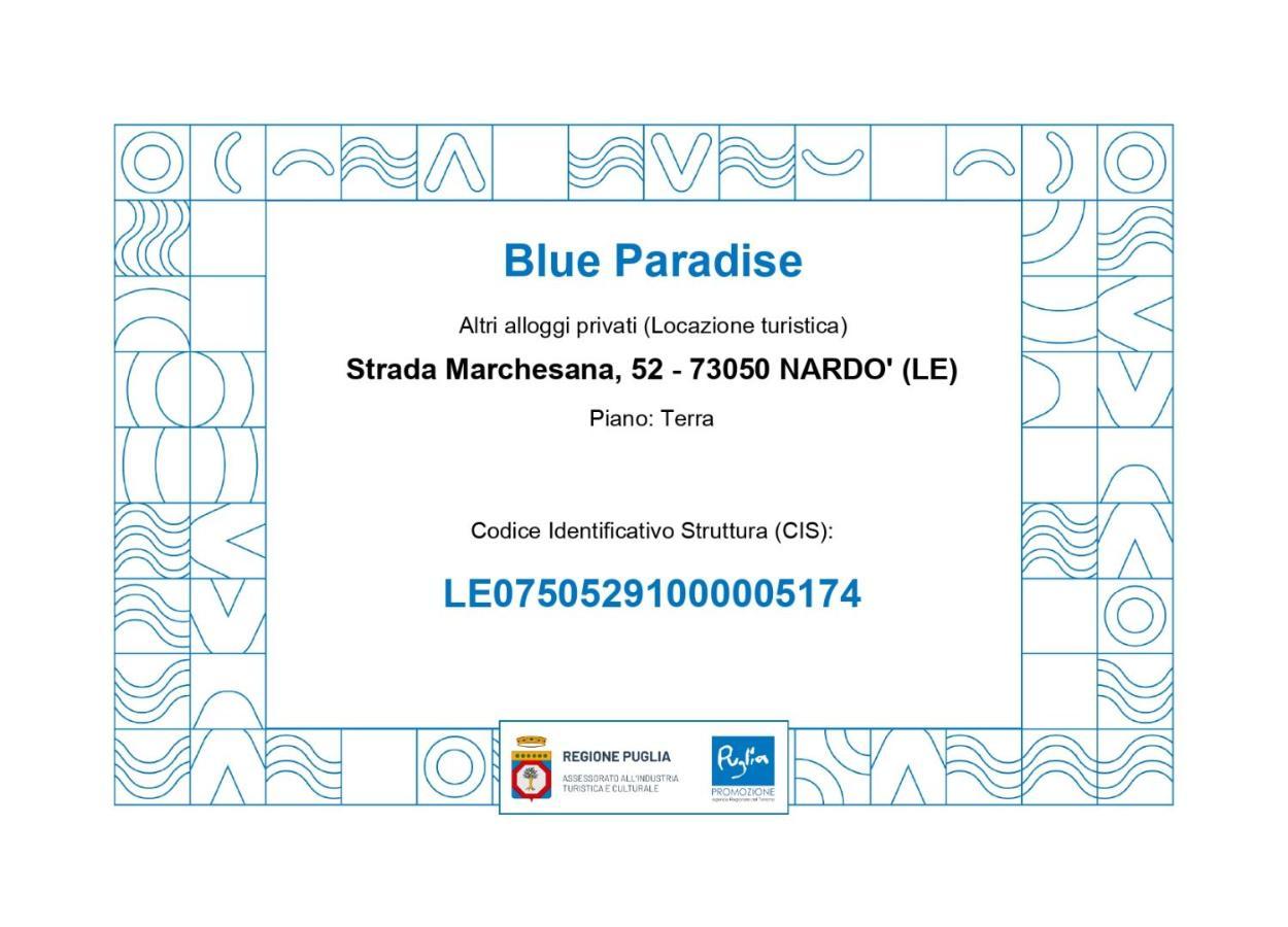 Blue Paradise Santa Maria al Bagno Bagian luar foto